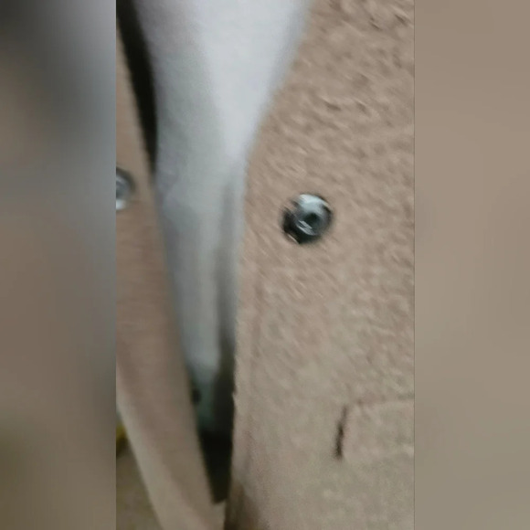 ZARA Bouclé Long Vest Sweater Jacket Taupe Mink Brown.Small.NWT - Picture 10 of 16